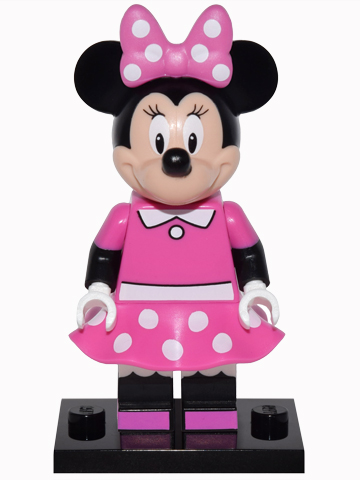 Lego, Minifigure, Collectible, Disney, Series 1, Minnie Mouse, COLDIS-11