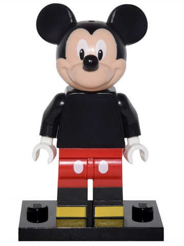 Lego, Minifigure, Collectible, Disney, Series 1, Mickey Mouse, COLDIS-12