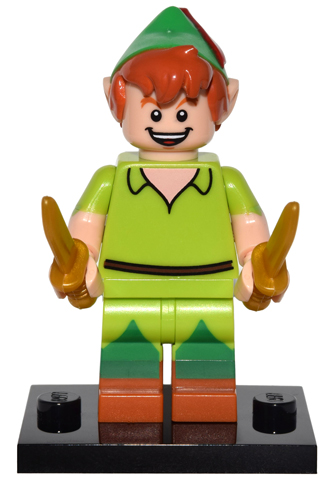 Lego, Minifigure, Collectible, Disney, Series 1, Peter Pan, COLDIS-15