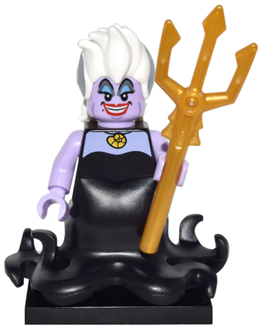 Lego, Minifigure, Collectible, Disney, Series 1, Ursula, COLDIS-17