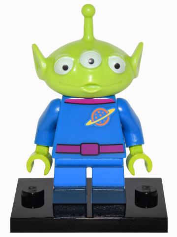 Lego, Minifigure, Collectible, Disney, Series 1, Alien, COLDIS-2