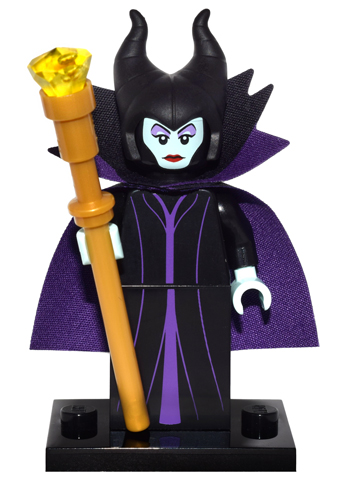 Lego, Minifigure, Collectible, Disney, Series 1, Maleficent, COLDIS-6