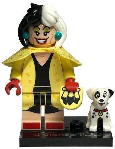 Lego, Minifigure, Cruella de Vil, Disney 100, COLDIS100-13