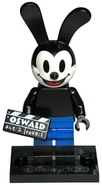 Lego, Minifigure, Oswald the Lucky Rabbit, Disney 100, COLDIS100-1