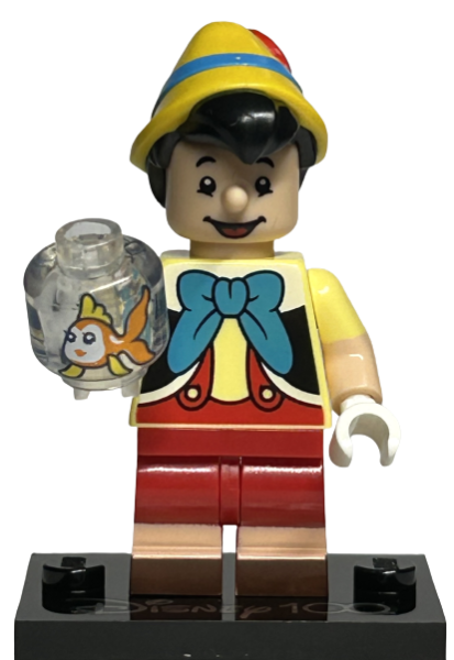 Lego, Minifigure, Disney 100, Pinocchio, COLDIS100-2