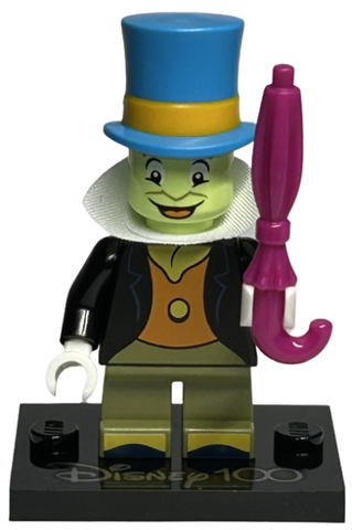 Lego, Minifigure, Disney 100, Jiminy Cricket, COLDIS100-3