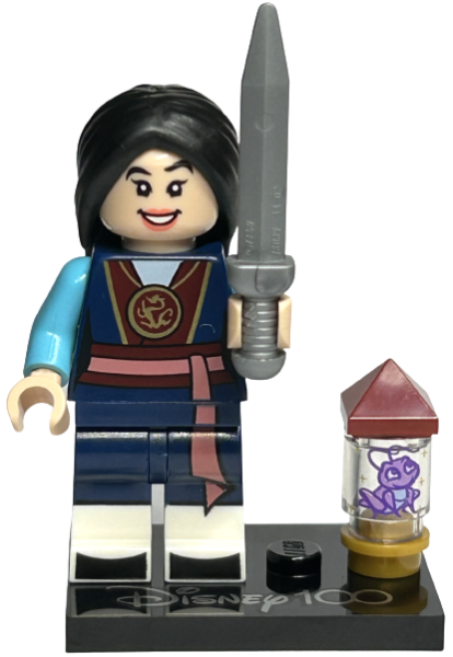Lego, Minifigure, Disney 100, Mulan COLDIS100-9