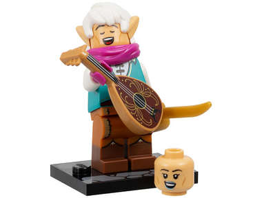 Lego, Minifigure, Collectible Blind, Dungeons & Dragons, Elf Bard, COLDND-9