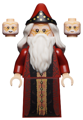 Lego, Minifigure, Harry Potter, Collectible Blind, Headmaster Albus Dumbledore, colhp24