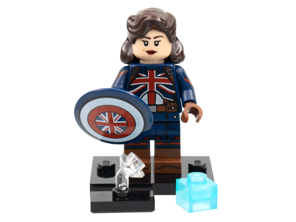 Lego, Minifigure, Collectible Blind, Marvel Studios, Series 2, Captain Carter, COLMAR-10