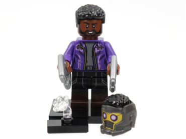 Lego, Minifigure, Collectible Blind, Marvel Studios, Series 1, T'Challa Star-Lord, COLMAR-11