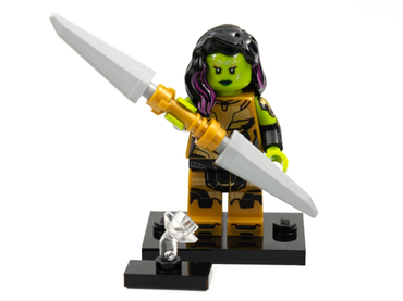 Lego, Minifigure, Collectible Blind, Marvel Studios, Series 1, Gamora with Blade of Thanos, Colmar-12