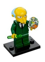 Lego, Minifigure, The Simpsons, Series 1, Mr. Burns, COLSIM-16