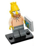 Lego, Minifigure, The Simpsons, Series 1, Grampa Simpson, COLSIM-6