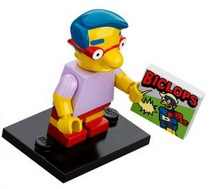 Lego, Minifigure, The Simpsons, Series 1, Milhouse Van Houten, COLSIM-9