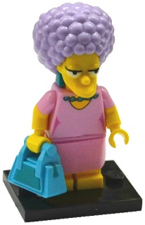 Lego, Minifigure, The Simpsons, Series 2, Patty, COLSIM2-12