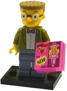 Lego, Minifigure, The Simpsons, Series 2, Waylon Smithers COLSIM2-15