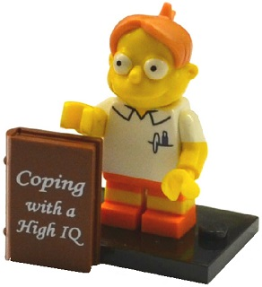 Lego, Minifigure, The Simpsons, Series 2, Martin Prince, COLSIM2-8