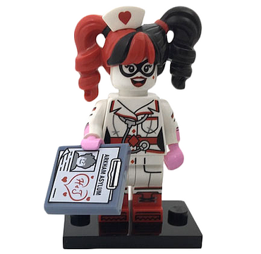 Lego, Minifigure, Opened, Collectible Blind, The Lego Batman Movie, Nurse Harley Quinn, COLTLBM-13