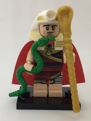 Lego, Minifigure, Opened, The Lego Batman Movie, King Tut, COLTLBM-19
