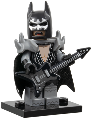 Lego, Minifigure, Opened, The Lego Batman Movie, Glam Metal Batman, COLTLBM-2