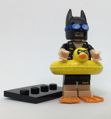 Lego, Minifigure, Opened, The Lego Batman Movie, Vacation Batman, COLTLBM-05