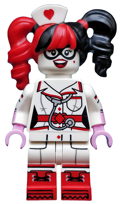 Lego, Minifigure, Opened, The Lego Batman Movie, Nurse Harley Quinn, Minifigure only, COLTLBM13