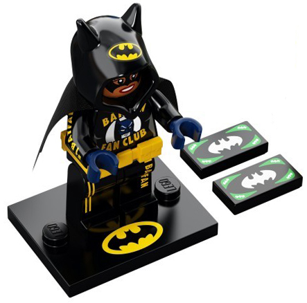 Lego, Minifigure, The LEGO Batman Movie, Series 2, Bat-Merch Batgirl, COLTLBM2-11
