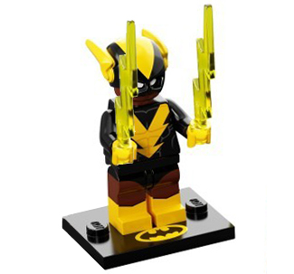 Lego, Minifigure, The LEGO Batman Movie, Series 2, Black Vulcan, COLTLBM2-20