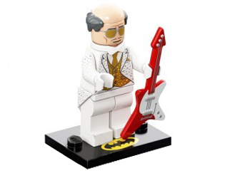 Lego, Minifigure, The LEGO Batman Movie, Series 2, Disco Alfred Pennyworth, COLTLBM2-2