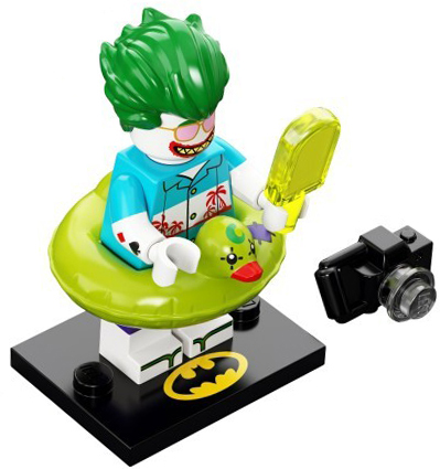 Lego, Minifigure, The LEGO Batman Movie, Series 2, Vacation The Joker, COLTLBM2-7