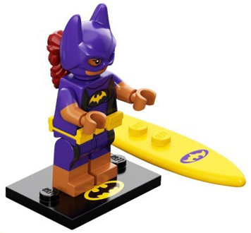Lego, Minifigure, The LEGO Batman Movie, Series 2, Vacation Batgirl, COLTLBM2-9