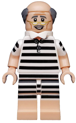 Lego, Minifigure, Opened, The Lego Batman Movie, Vacation Alfred Pennyworth, coltlbm34