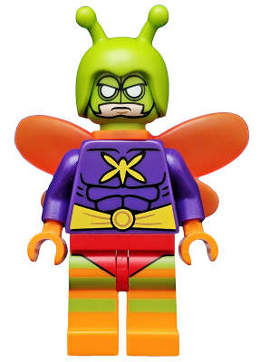 Lego, Minifigure, Collectible Series, The LEGO Batman Movie, Series 2, Killer Moth, coltlbm36