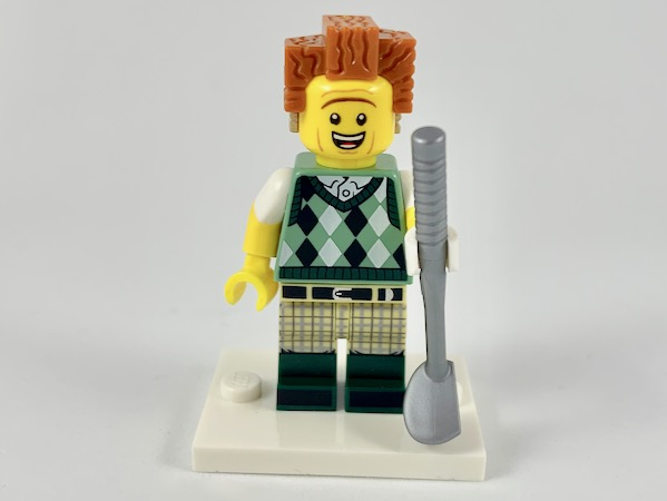 Lego, Minifigure, The Lego Movie 2, Gone Golfin' President Business, COLTLM2-12