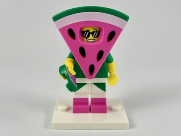 Lego, Minifigure, Collectible, The Lego Movie 2, Watermelon Dude, COLTLM2-8