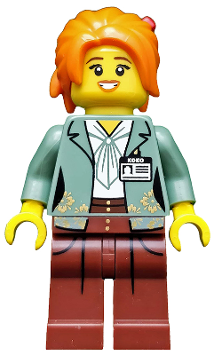 Lego, Minifigure, The LEGO Ninjago Movie, Misako, coltlnm09