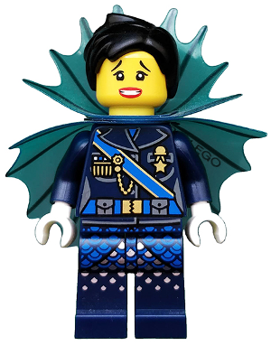 Lego, Minifigure, The LEGO Ninjago Movie, Shark Army General #1, coltlnm11