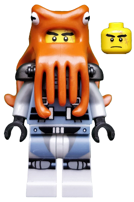 Lego, Minifigure, The LEGO Ninjago Movie, Shark Army Octopus, coltlnm12