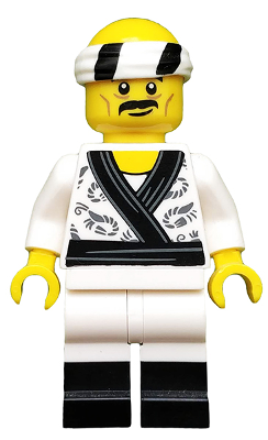 Lego, Minifigure, The Lego Ninjago Movie, Sushi Chef, coltlnm19