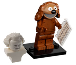 Lego, Minifigure, Collectible Blind, The Muppets, Rowlf the Dog, COLTM-1