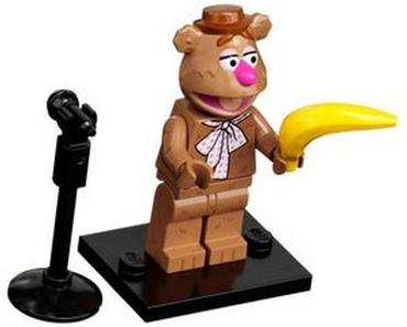 Lego, Minifigure, Collectible Blind, The Muppets, Fozzie Bear, COLTM-7