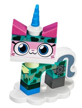 Lego, Minifigure, Opened, Collectible Blind, Camouflage Unikitty, Unikitty!, coluni1-8