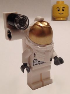 Lego, Minifigure, City, Astronaut, Male with Side Lamp, CTY0561