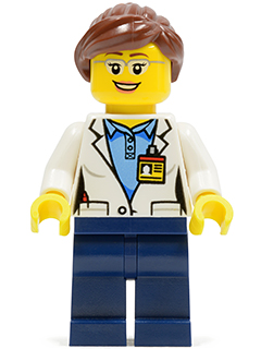 Lego, Minifigure, City, Deep, Space Scientist, CTY0563
