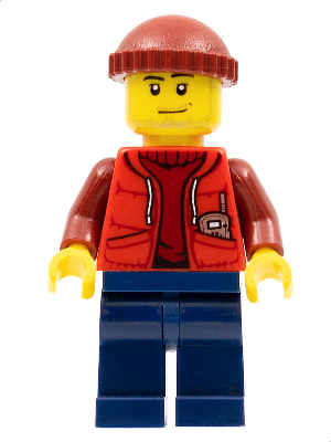 Lego, Minifigure, City, Deep Sea Submariner Male, CTY0566