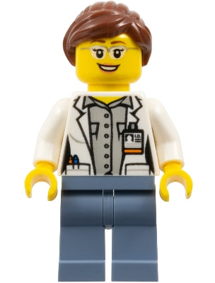 Lego, Minifigure, City, Town, Volcano Explorer - Female Scientist, CTY0680