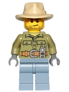 Lego, Minifigure, City, Town, Volcano Explores, Male, CTY0684