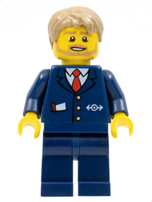 Lego, Minifigure, City, City Bus Driver, cty0787