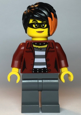 Lego, Minifigure, City, Police, Police Crook, Female, Daisy Kaboom, CTY1123